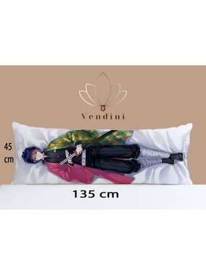 Vendini Çift Yön Baskılı Fantastik Anime Dakimakura Sarılma Yastık Kılıfı