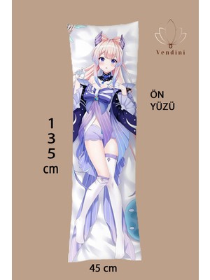 Vendini Çift Yön Baskılı Fantastik Anime Dakimakura Sarılma Yastık Kılıfı