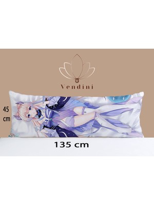 Vendini Çift Yön Baskılı Fantastik Anime Dakimakura Sarılma Yastık Kılıfı