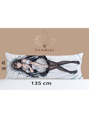 Vendini Çift Yön Baskılı Fantastik Anime Dakimakura Sarılma Yastık Kılıfı