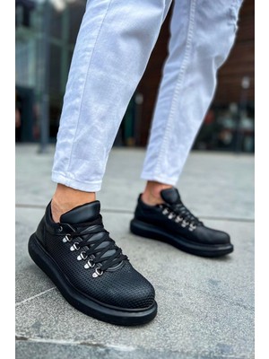 CH021 Cst Favo Erkek Ayakkabı Sıyah