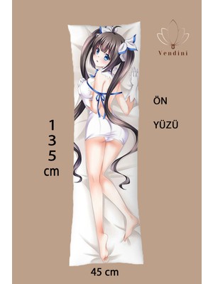 Vendini Çift Yön Baskılı Fantastik Anime Dakimakura Sarılma Yastık Kılıfı