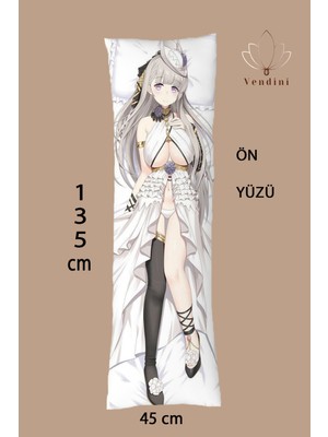 Vendini Çift Yön Baskılı Fantastik Anime Dakimakura Sarılma Yastık Kılıfı