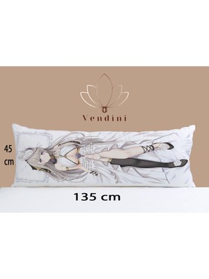 Vendini Çift Yön Baskılı Fantastik Anime Dakimakura Sarılma Yastık Kılıfı