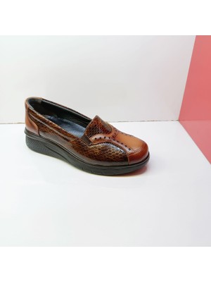 Two Go Kadın Hakiki Deri ve Ortopedik Ayakkabı