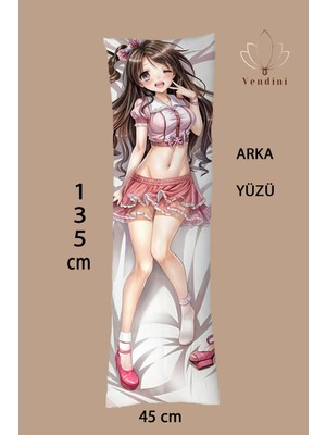 Vendini Çift Yön Baskılı Fantastik Anime Dakimakura Sarılma Yastık Kılıfı