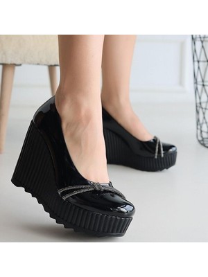 Letoile Parisienne 153398 Kadın Siyah Platform Topuklu