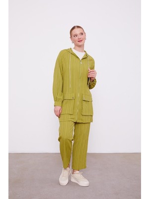 Levidor Lêvi D'or Asit Kapüşonlu Fermuarlı Pantolon Takım