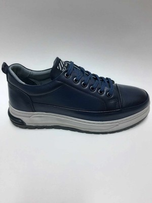 Red Walker  Deri Bağcıklı Lacivert Kışlık Erkek Ayakkabı C-711359RW