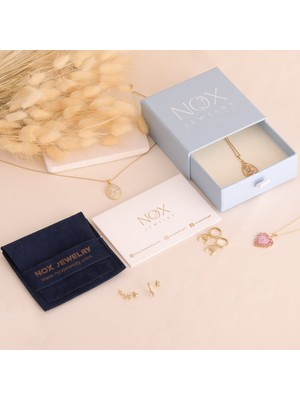 Nox Jewelry 925 Ayar Altın Mikron Kaplama Desenli Ajda Gümüş Bilezik - BV00104