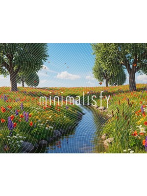 Canlı Çiçekler ve Doğa ile Dolu Bir Arka Plan: 200X150CM, Stüdyo Fonu