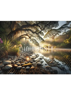 Doğanın Büyüsünü Yansıtan Arka Plan, 200X150CM, Stüdyo Fonu