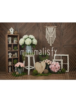 Doğanın Şıklığı ile Dolu 200X150CM Arka Plan Stüdyo Fonu