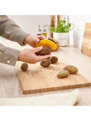 IKEA Uppfylld Sebze Yıkayıcı Fırça, Sarı