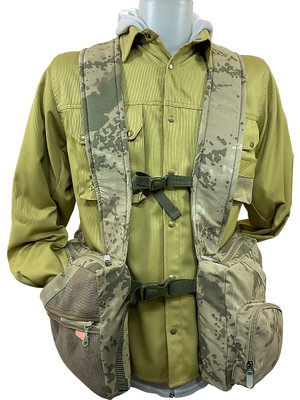 Horizon Av Askılı Yelek Bej Çöl Kamuflaj