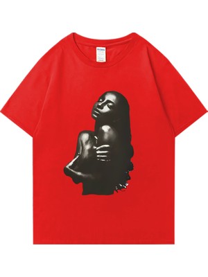 Tarz Sokak Mizah Aşk Deluxe S-Sade Dünya Turu T Shirt Erkek Kadın Artı Boyutu Vintage Kısa Kollu