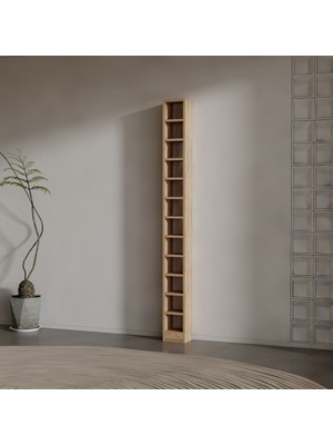 Dolphın Suntalam Kitaplık ( 200 x 20 x 17 ) Atlantik Çam ( Mat )