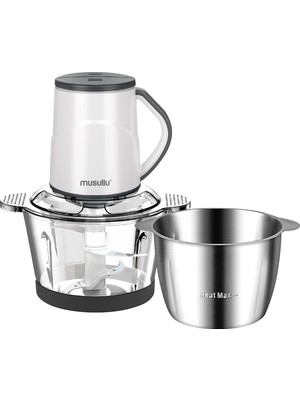 Musullu Rondo Doğrayıcı 1225-2 beyaz