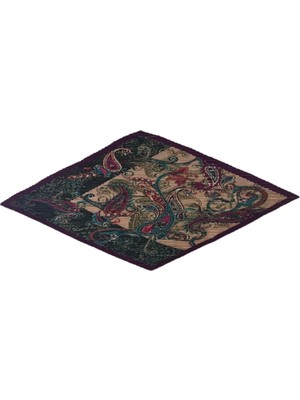 Axesoire 13458-1 Etro Desenli Mor Piliseli Bandana Fular