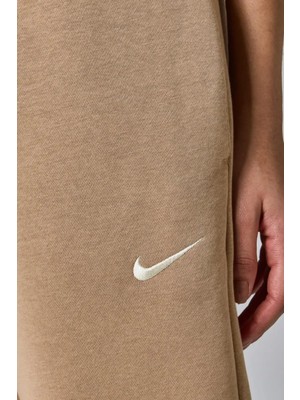 Nike Phoenix Fleece Oversize Kesim Yüksek Belli Kadın Spor Eşofman Altı