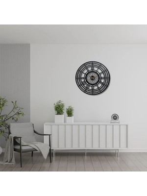 Artera Design Metal Duvar Saati Mandala Tel Örgü Detaylı Dekoratif Saat