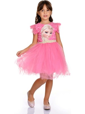 Mnk Baby & Kids Kız Çocuk Parti Kostüm Elbisesi  M00674