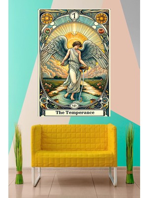 Vendini Tarot  Serisi Duvar Örtüsü Duvar Halısı Wall Tapestry