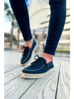 Kazax CH311 Espadril Erkek Ayakkabı Sıyah