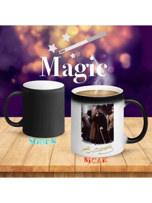 Asilmeydan Palto ve Şapkalı Sivil Mustafa Kemal Atatürk Sihirli Kupa Bardak-Ataturk_06