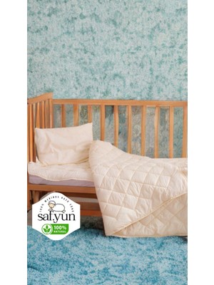 %100 Merinos Kuzu Yünü Bebek Uyku Seti