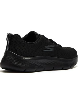 Skechers Go Walk Flex Air-Cooled Goga Mat Taban Kadın Siyah Günlük Spor Ayakkabı