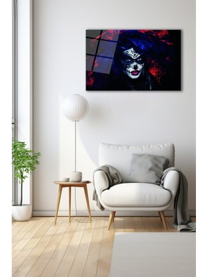 Dekoratif Duvar Tablosu Temperli Cam Tablo 110 x 70 cm