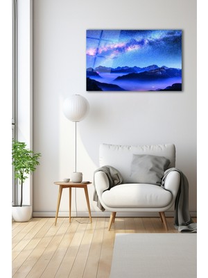 Dekoratif Duvar Tablosu Temperli Cam Tablo 110 x 70 cm