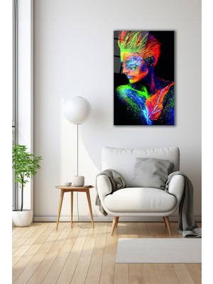 Dekoratif Duvar Tablosu Temperli Cam Tablo 90 x 60 cm