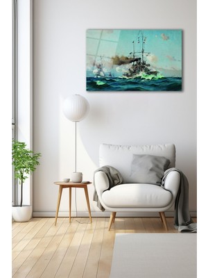 Dekoratif Duvar Tablosu Temperli Cam Tablo 110 x 70 cm