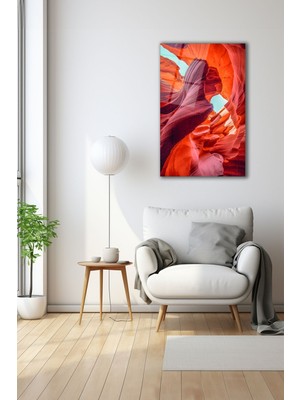 Dekoratif Duvar Tablosu Temperli Cam Tablo 72 x 46 cm