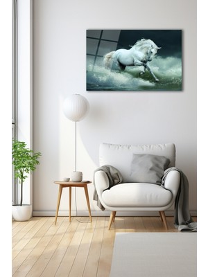 Dekoratif Duvar Tablosu Temperli Cam Tablo 90 x 60 cm