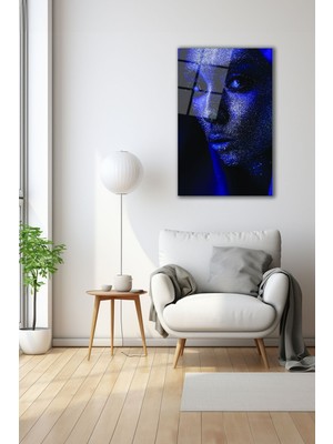Dekoratif Duvar Tablosu Temperli Cam Tablo 110 x 70 cm