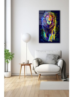 Dekoratif Duvar Tablosu Temperli Cam Tablo 110 x 70 cm