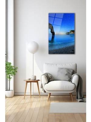 Dekoratif Duvar Tablosu Temperli Cam Tablo 110 x 70 cm