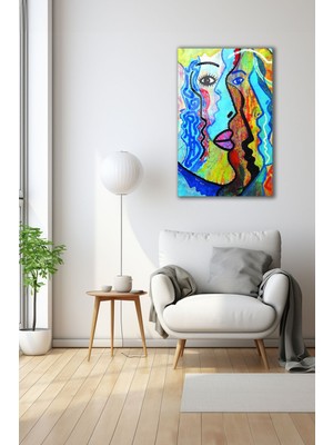 Dekoratif Duvar Tablosu Temperli Cam Tablo 110 x 70 cm