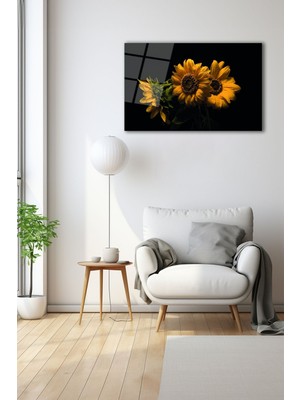 Dekoratif Duvar Tablosu Temperli Cam Tablo 72 x 46 cm