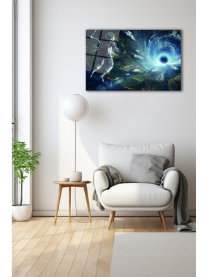Dekoratif Duvar Tablosu Temperli Cam Tablo 90 x 60 cm