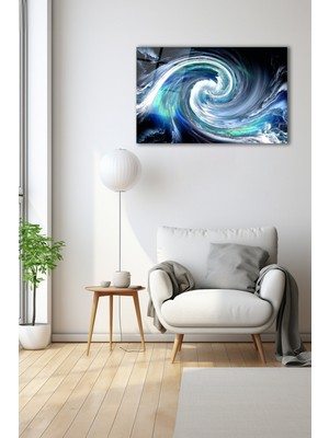 Dekoratif Duvar Tablosu Temperli Cam Tablo 72 x 46 cm