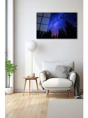 Dekoratif Duvar Tablosu Temperli Cam Tablo 72 x 46 cm