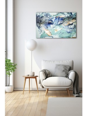 Dekoratif Duvar Tablosu Temperli Cam Tablo 72 x 46 cm
