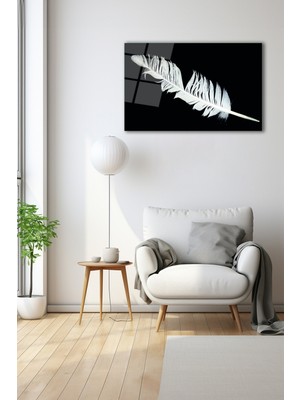 Dekoratif Duvar Tablosu Temperli Cam Tablo 72 x 46 cm