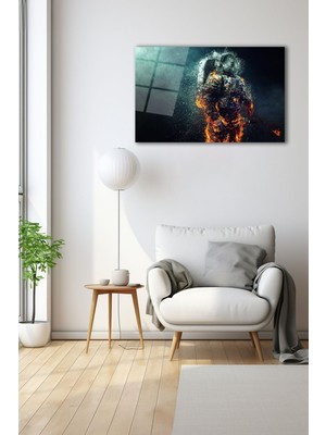 Dekoratif Duvar Tablosu Temperli Cam Tablo 72 x 46 cm