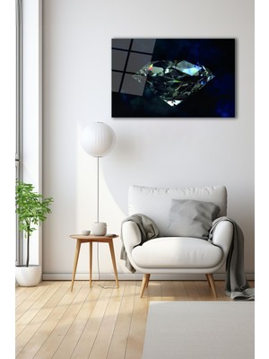 Dekoratif Duvar Tablosu Temperli Cam Tablo 72 x 46 cm