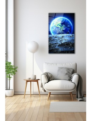 Dekoratif Duvar Tablosu Temperli Cam Tablo 72 x 46 cm